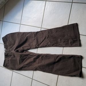 Loft women's brown corduroy jeans